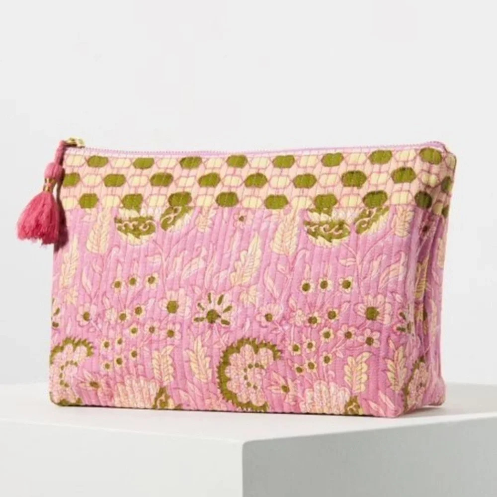 Anthropologie Cleobella Brynne Quilted Clutch